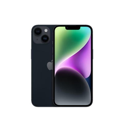 Refurbished iPhone 14 128 GB Zwart Gebruikt