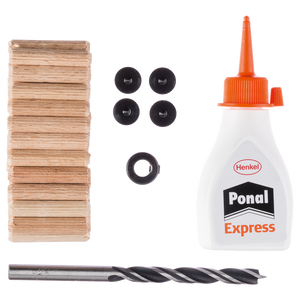 Bosch Accessoires Deuvelset 6X30 mm | 32 stuks - 2609255305
