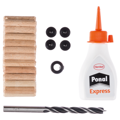 Bosch Accessoires Deuvelset 6X30 mm | 32 stuks - 2609255305