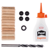Bosch Accessoires Deuvelset 6X30 mm | 32 stuks - 2609255305 Bosch Accessoires Deuvelset 6X30 mm | 32 stuks - 2609255305