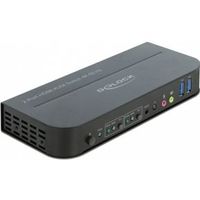 Delock 11481 HDMI KVM-switch 4K 60 Hz met USB 3.0 en audio - thumbnail