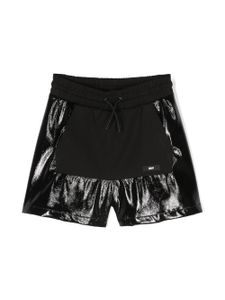 Dkny Kids short à étiquette logo - Noir