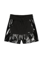 Dkny Kids short à étiquette logo - Noir