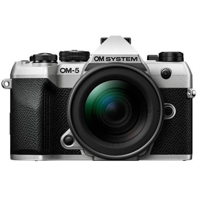 OM SYSTEM OM-5 Mark II zilver + 12-45mm F/4.0 Pro