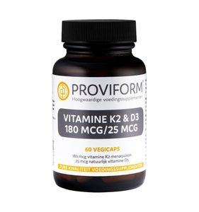 Vitamine K2 180mcg & D3 25mcg