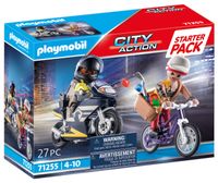 PlaymobilÂ® City Action starterpack 71255 speciale eenheid en juwelendief