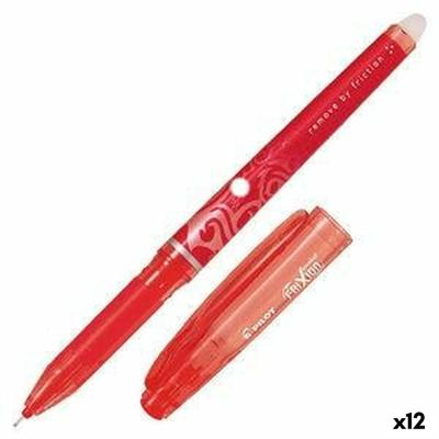 Boligrafo de tinta líquida Pilot Frixion Point Wisbare inkt Rood (12 Stuks)