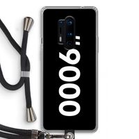 #9000: OnePlus 8 Pro Transparant Hoesje met koord