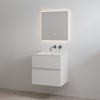 Badmeubelset zonder Kraangat Best Design Splash 60 cm Glans Wit