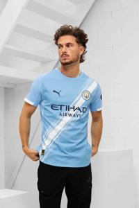 Manchester City Authentic Thuis Shirt Senior 2025/2026 - Maat XXL - Kleur: WitBlauw | Soccerfanshop