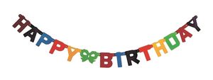 Happy Birthday Letterslinger 1,5 Meter