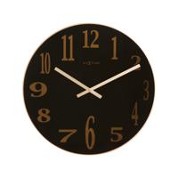 NeXtime 2472ZW wand- & tafelklok Quartz clock Cirkel Zwart