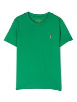 POLO RALPH LAUREN KIDS t-shirt en coton à logo Polo Pony - Vert - thumbnail