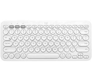 Logitech K380 Multi-Device Bluetooth® Keyboard toetsenbord AZERTY Frans Wit