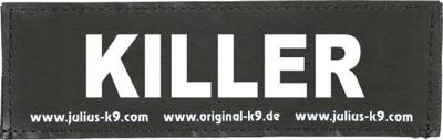 Julius-K9 label - Killer