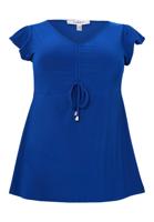 Yoek Top | Indigo | Maat 58/60