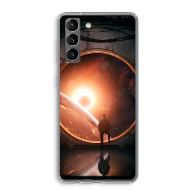 Ephemeral: Samsung Galaxy S21 Transparant Hoesje