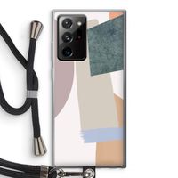 Lindo: Samsung Galaxy Note 20 Ultra / Note 20 Ultra 5G Transparant Hoesje met koord