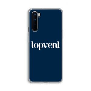 Topvent Navy: OnePlus Nord Transparant Hoesje