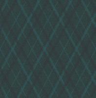 Dutch Wallcoverings Sauvage Ruit - Blauw