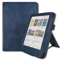 Lunso Kobo Clara BW / Clara Colour hoes (6 inch) - Luxe Stand sleepcover - Blauw