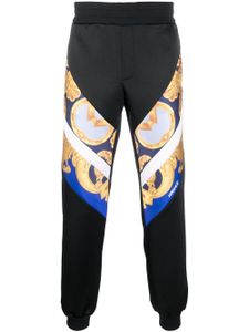 Versace pantalon de jogging Barocco 660 - Noir