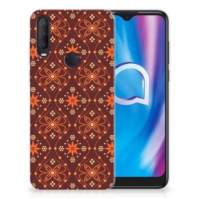 Alcatel 1S (2020) | TPU bumper | Batik Brown