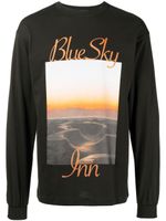 BLUE SKY INN t-shirt en coton à imprimé photographique - Noir - thumbnail