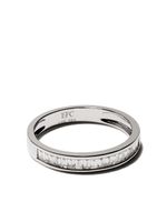 Ef Collection bague en or blanc 14ct à ornements - Argent