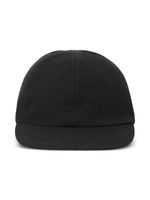 Burberry Kids casquette en coton à carreaux - Noir