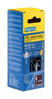 Rapid XL blindklinknagels Ø4,8 x 20 mm, 25 stuks + boor - 5000667 - 5000667