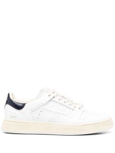 Premiata baskets Quinn en cuir - Blanc