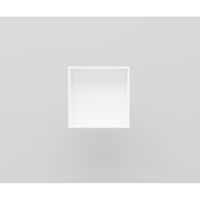 Crosstone by Arcqua Solid Alcove inbouwnis 30x30x10cm solid surface mat wit NIS118646 Crosstone by Arcqua Solid Alcove inbouwnis 30x30x10cm solid surface mat wit NIS118646