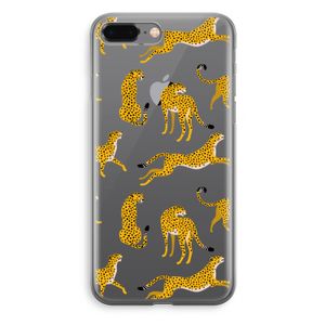 Luipaard: iPhone 8 Plus Transparant Hoesje
