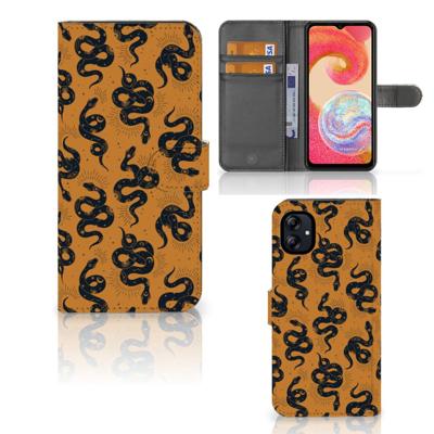 Telefoonhoesje | Met pasjeshouder | voor Samsung Galaxy A04e Snakes