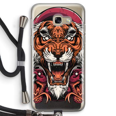 Tiger and Rattlesnakes: Samsung Galaxy A5 (2017) Transparant Hoesje met koord