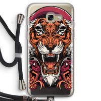 Tiger and Rattlesnakes: Samsung Galaxy A5 (2017) Transparant Hoesje met koord