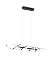 Trio Design led hanglampSequence geborsteld metaal - 341810205