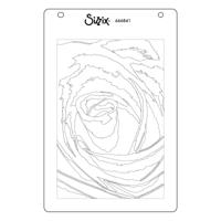 Sizzix • stencil a6 4pcs belle of the ball, adornment by stacey park