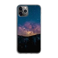 Travel to space: iPhone 11 Pro Max Transparant Hoesje