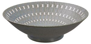 Ramen Kom - Blauw-Grijze Keramiek - 1600ml - 25,4 x 7,8cm
