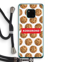 Koekerond: Huawei Mate 20 Pro Transparant Hoesje met koord