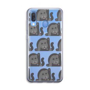 Cats: Samsung Galaxy A40 Transparant Hoesje