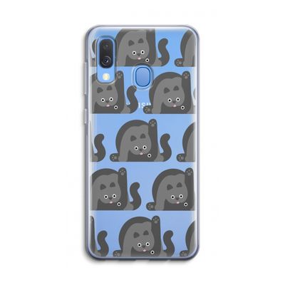 Cats: Samsung Galaxy A40 Transparant Hoesje