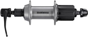 Shimano Achternaaf 8/9 speed FH-TX500 QR 36 gaats zilver