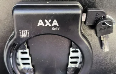 Ringslot Axa Solid - Zwart - 2e-Kans
