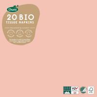 Duni servetten mellow rose 33x33cm