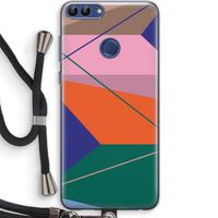 Gestalte 1: Huawei P Smart (2018) Transparant Hoesje met koord