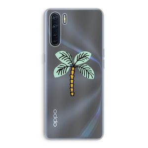 Palmboom: Oppo A91 Transparant Hoesje