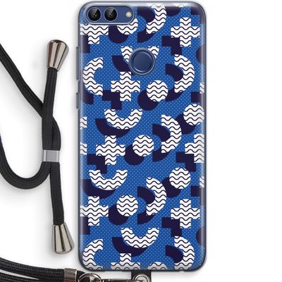 8-bit N°5: Huawei P Smart (2018) Transparant Hoesje met koord